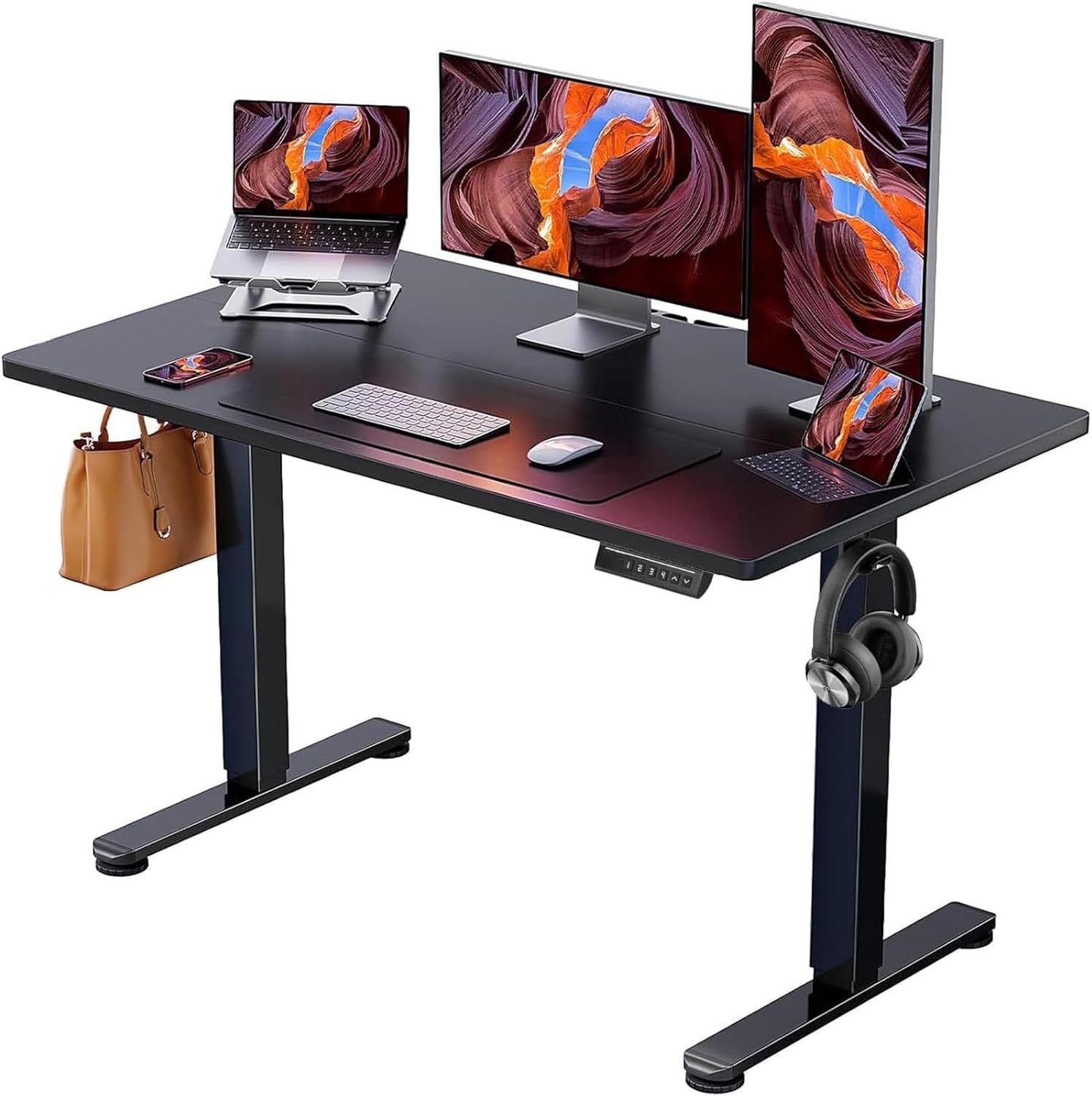 ErGear Height Adjustable Electric Standing Desk, 47.2 x 23.6